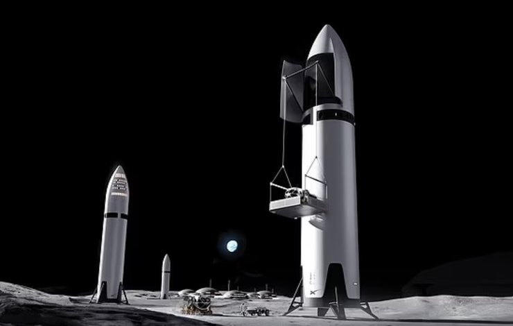 Starship Місяць посадковий модуль Артеміда 4