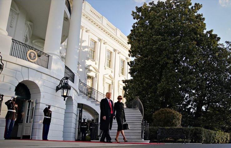 Дональд Трамп, Мелания Трамп, Инаугурация, Джо Байден, США, Президентские выборы, Традиции, США
