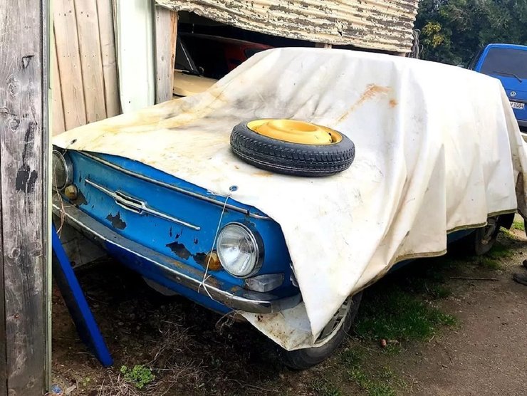 коллекция авто, ретро-авто, заброшенные авто, Запорожец, ЗАЗ-968