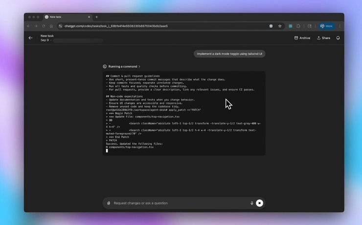 сodeх ChatGPT чат-бот чат-бот програмування