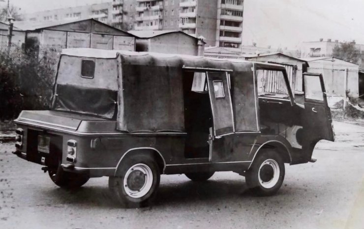 грузовик ЗАЗ, Самодельный автомобиль, самодельное авто, автомобиль микрон, грузовой автомобиль, машины времени