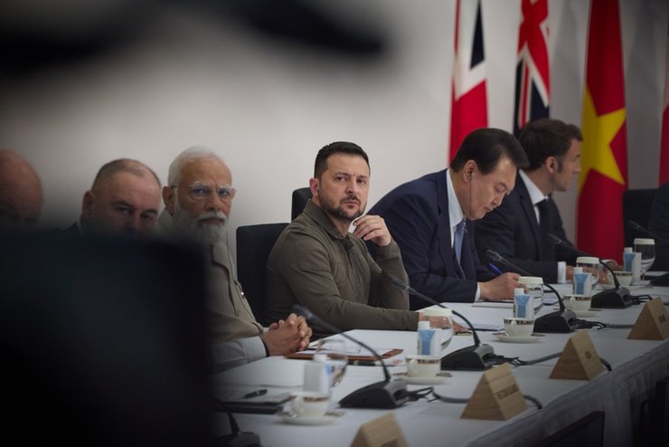 Саммит G7 2023 год, Зеленский G7, зеленский формула мира, Украинская формула мира – это десять пунктов, Выступление Владимира Зеленского