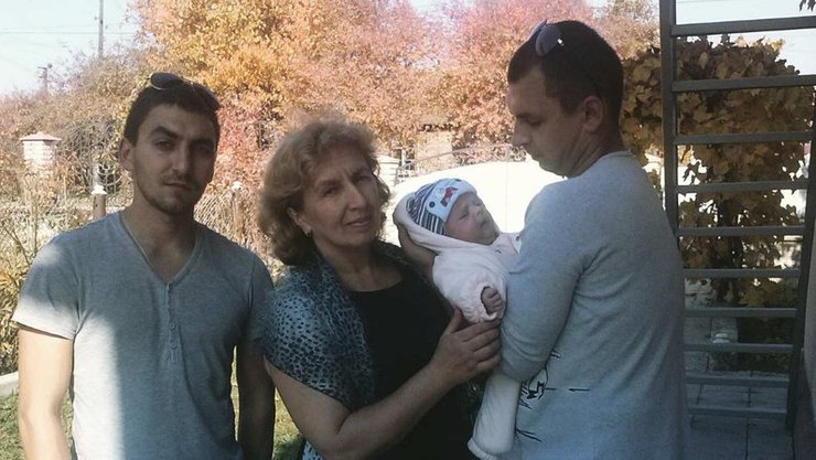 Иван Григус в кругу семьи