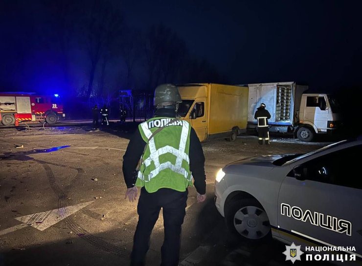 Обстрел Киевской области