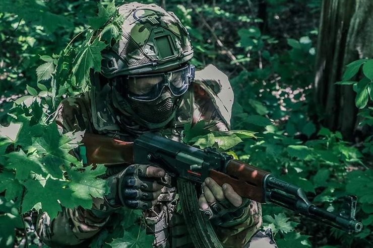 ВСУ — под прикрытием родной природы