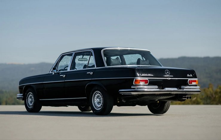 Mercedes S-Class, Mercedes 300SEL 6.3, Mercedes S-Class, Стив Маккуин