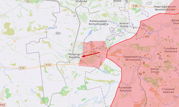 битва за попасну, війна на донбасі