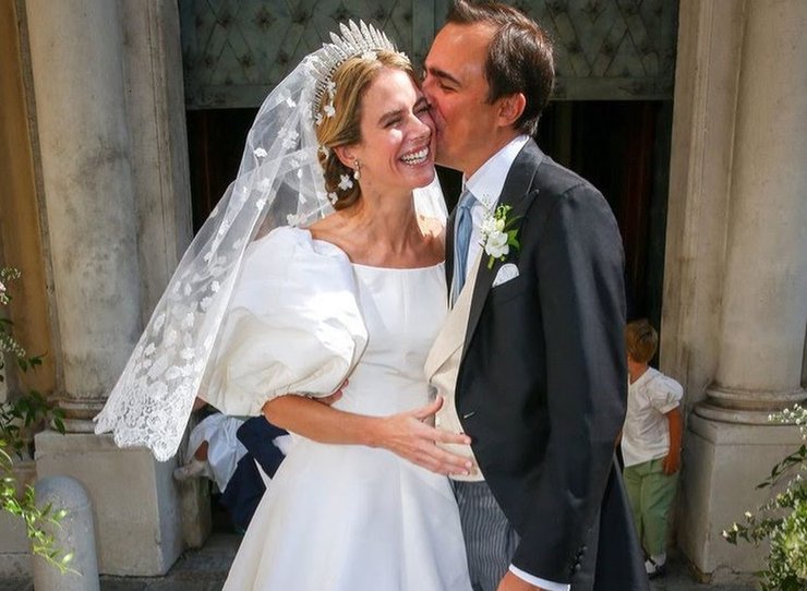 Мария-Анунциата Лихтенштейнская, Эмануэле Мусини, свадьба, свадьба 2021