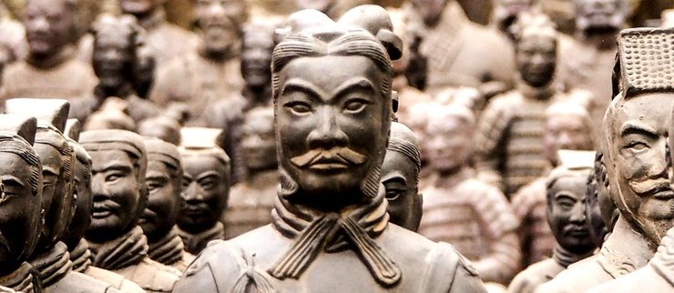 терракотовая армия, император цинь шихуанди, гробница, гробница императора, древний китай