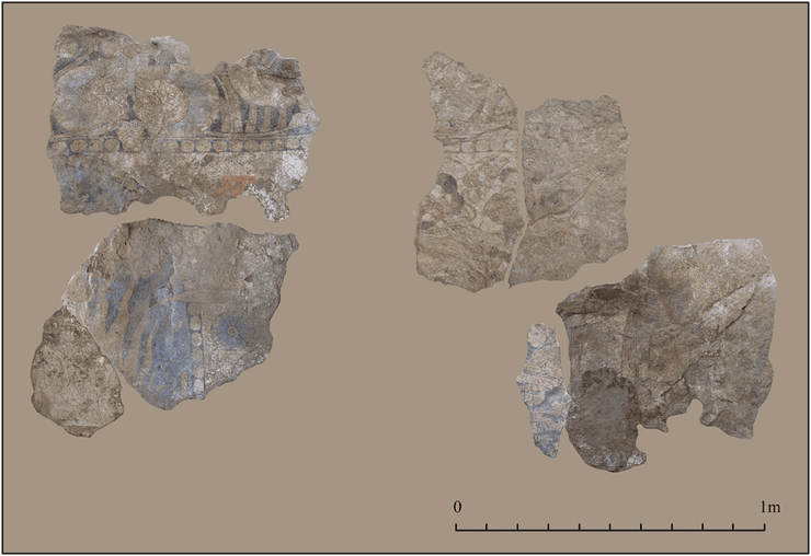 исследователи раскопали древнюю фреску