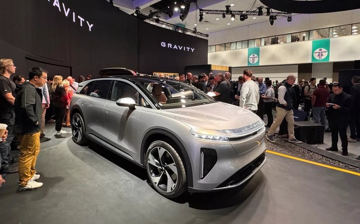 Lucid Gravity, автошоу в Лос-Анджелесі, автосалон у Лос-Анджелесі,