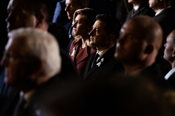 владимир зеленский, Олена Зеленська, арт-об'єкт, марина абрамович