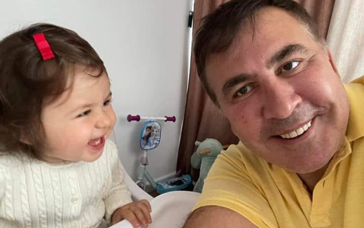 Саакашвілі показав свою доньку