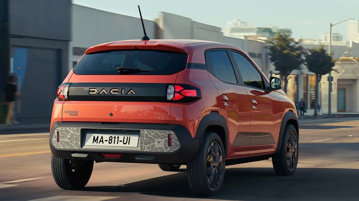 Dacia Spring, Dacia Spring 2024, новый Dacia Spring, электромобиль Dacia Spring, электромобиль Dacia Spring