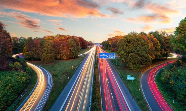 Автобан в Германии, автобан, немецкие автобаны, ограничение скорости, лимит скорости