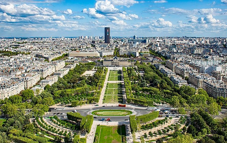 Башня Монпарнас, париж небоскреб