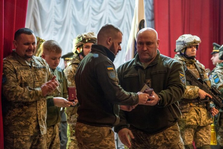 награждение военных