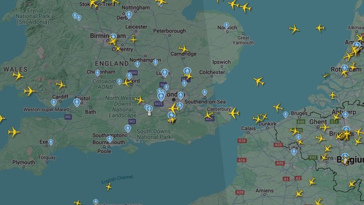 лондон карта