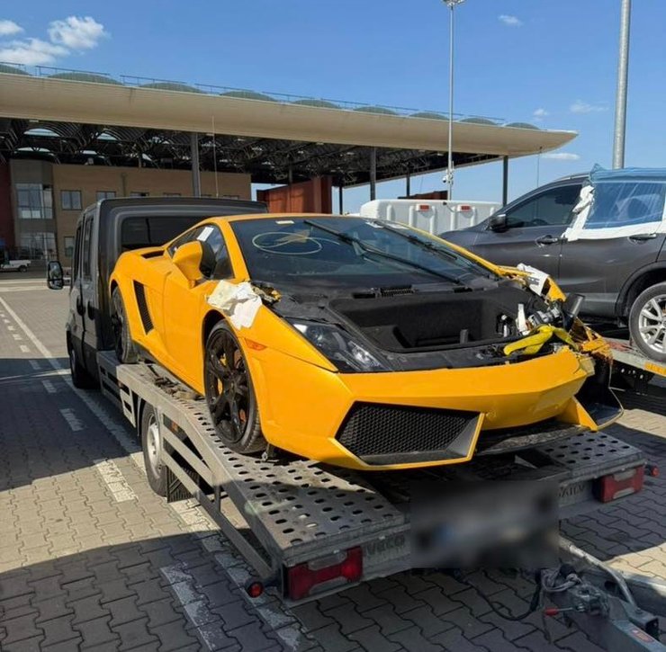 биток ламборгини, Lamborghini Gallardo, суперкар Lamborghini, Lamborghini Gallardo 2013