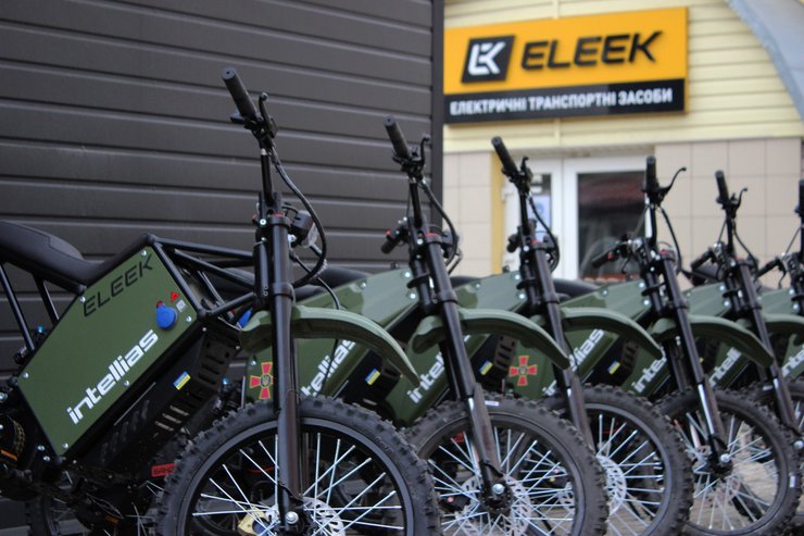 электробайк, электровелосипед, ELEEK, Atom Military, PositifMD