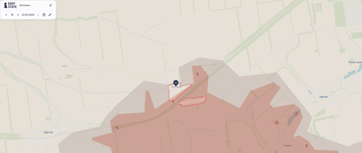 Ситуація в населеному пункті Котлине