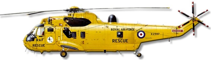 Вертолет королевских британских ВМФ, Westland Sea King HAR3 XZ597