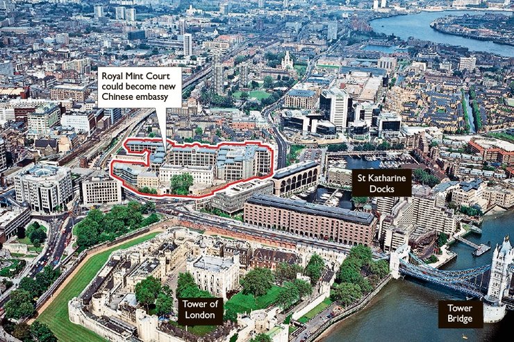 посольство Китаю в Лондоні