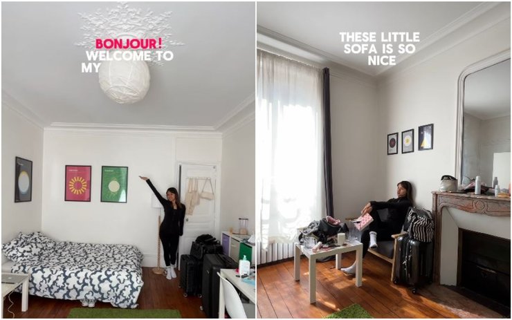 Маленькая квартира-студия, жилье, недвижимость, аренда квартиры в Париже, студенческое жилье, жилье, недвижимость