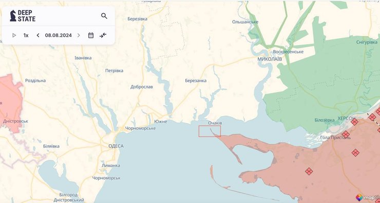 карта діпстейт - DeepState карта сьогодні