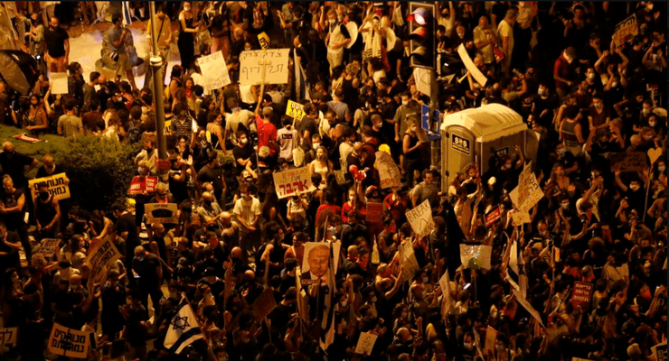протесты в израиле 3