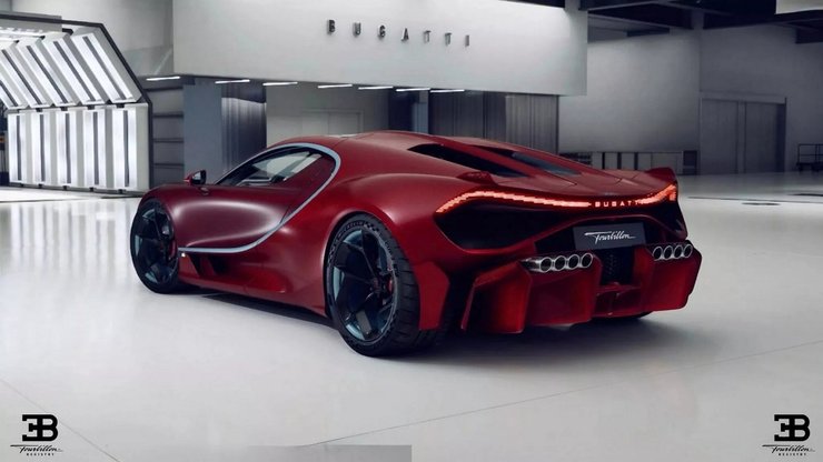 новый Bugatti Tourbillon, суперкар Bugatti