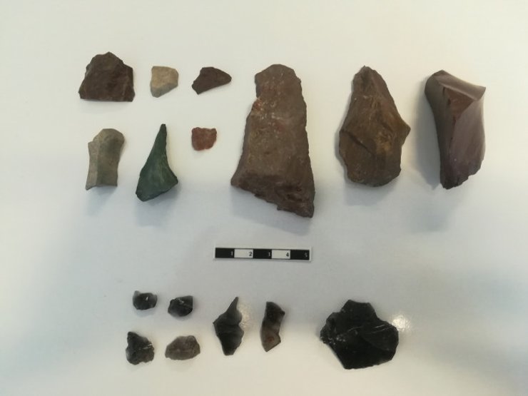 знаряддя, камінь, печера