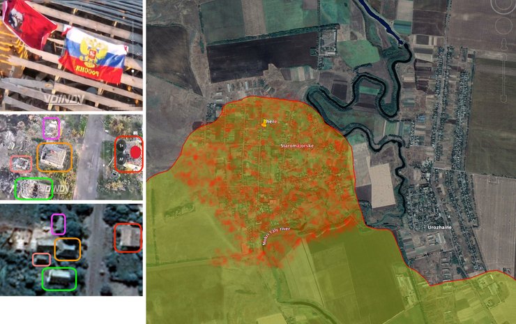 Бои на востоке, Старомайорское, 10 июня, Репке