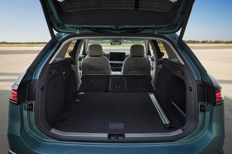 багажник Volkswagen Passat, Volkswagen Passat B9, Volkswagen Passat 2024, новий Volkswagen Passat