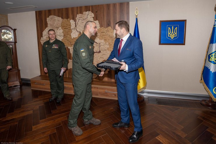 Наградное оружие Кивы