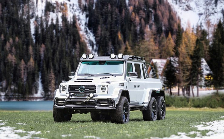 Шестиколісний Гелендваген, Mercedes G-Class, Mansory Gronos, тюнінг Гелендвагена