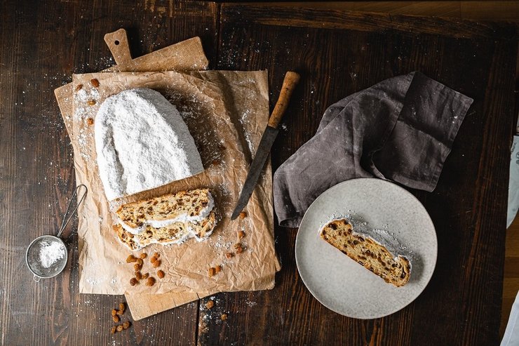 Дрезденский рождественский штоллен