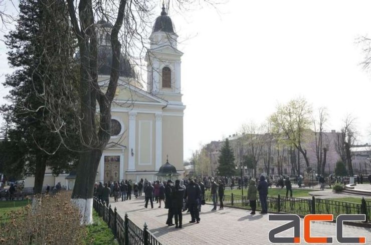 черновцы, церковь, праздник, вербное воскресенье