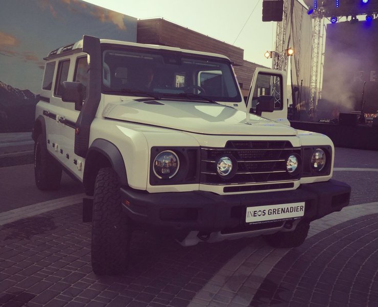 новий INEOS Grenadier, позашляховик INEOS