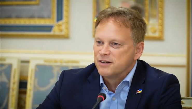 Владимир Зеленский, Грант Шаппс, Британия, помощь Украине, помощь Украине