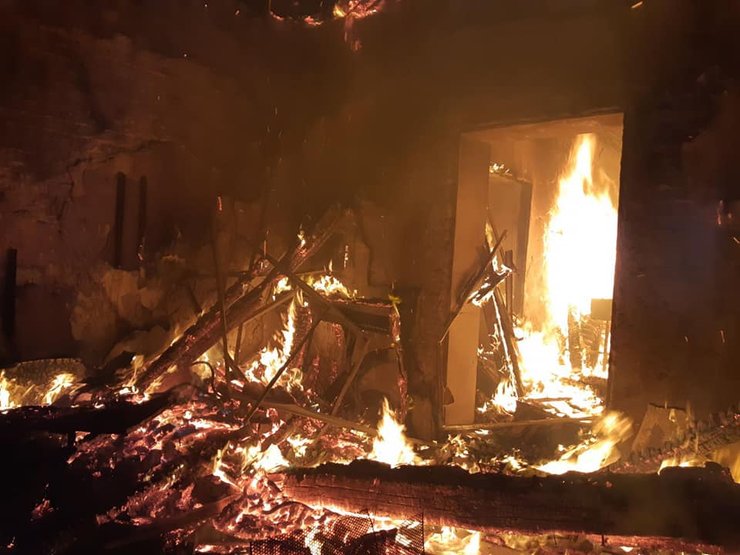 Пожар в музее Сковороды