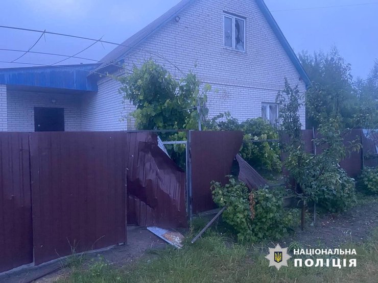 дснс пожежа обстріл уламки київська область