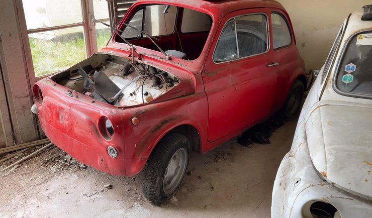 Fiat 500, коллекция авто, ретро авто,