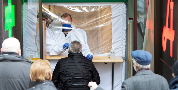 локдаун в австрии, карантин в австрии, тест на COVID-19