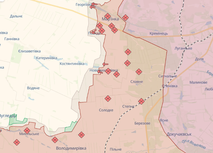 Новомихайловка, Покровский район