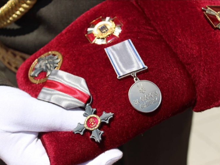 медалі Захаревич