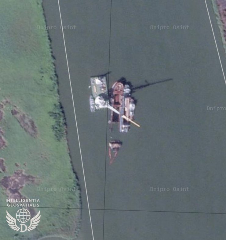 Сухогруз Порт Оля-4 РФ затоплен после налета дронов ВСУ 16 августа