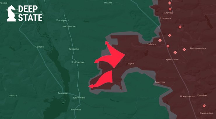 Война, атака ВС РФ, Песчаное