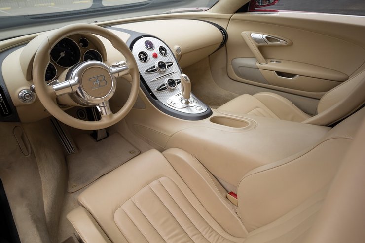 салон bugatti veyron
