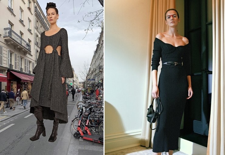 трикотажна сукня,